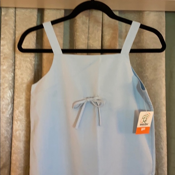 Green Dog 14 Sun Dress Blue Embroidered Spring Summer Easter - Picture 4 of 11